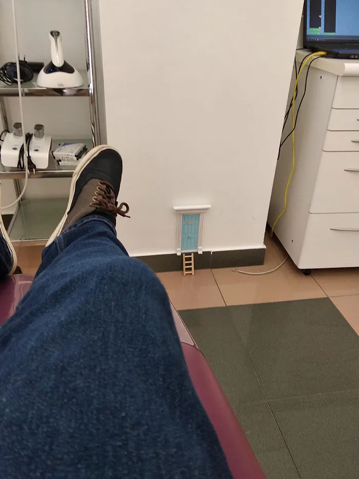 In Spanish-Speaking Countries, The Tooth Fairy Is A Mouse (Ratoncito Pérez). This Is My Dentist's Office