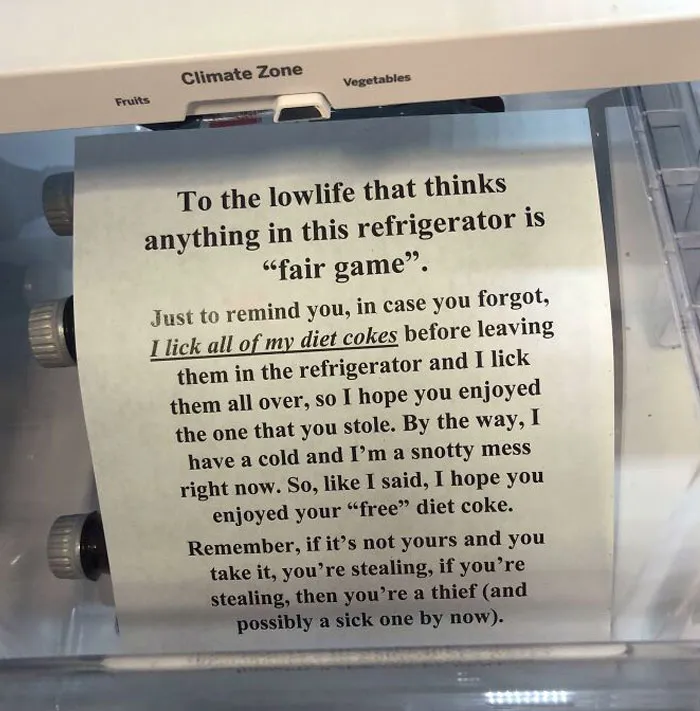 Found In The Community Fridge. Probably Not The Best Time To Engage In Biological Warfare At Work