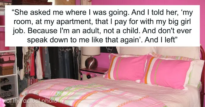 People Online Are Applauding This Woman For Laughing In Her Mom’s Friend’s Face When She Tried To Send Her To Her Room