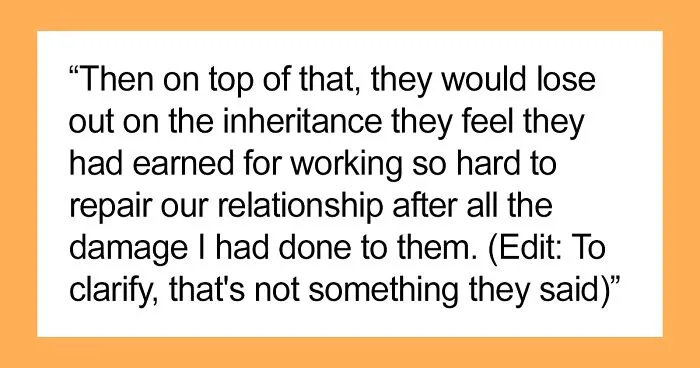 Dad Is Planning To Leave An Equal Inheritance To His Two Adult Kids And Now Teenage Stepson, His Kids Get Upset And The Internet Is On Their Side