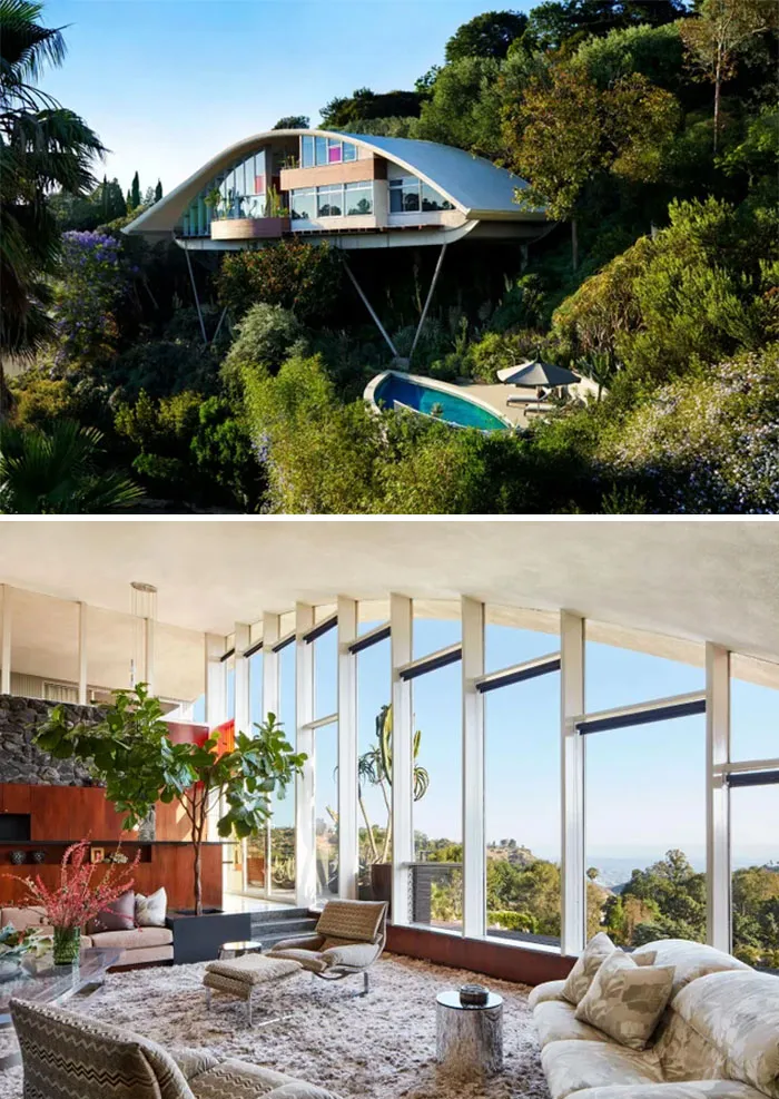 Casa García, Estados Unidos (1964-66) por John Lautner