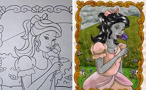30 Times Adults Improvised And ‘Ruined’ Kids’ Coloring Books