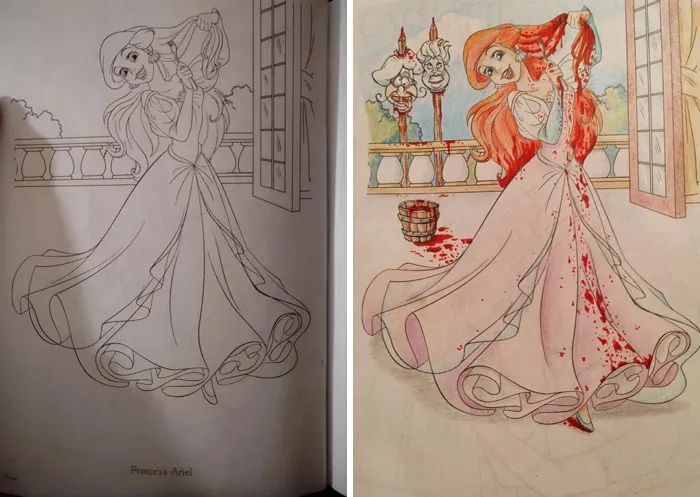 La reina Ariel, la déspota