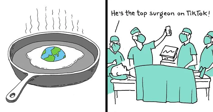 44 Humorous One-Panel Comics By Dennis Goris (New Pics)