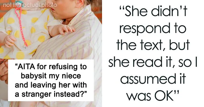 Parents 'Make' Aunt Babysit Even Though She Warned Them She Was Unavailable, Family Drama Ensues When She Then Leaves The Baby With A 'Stranger'