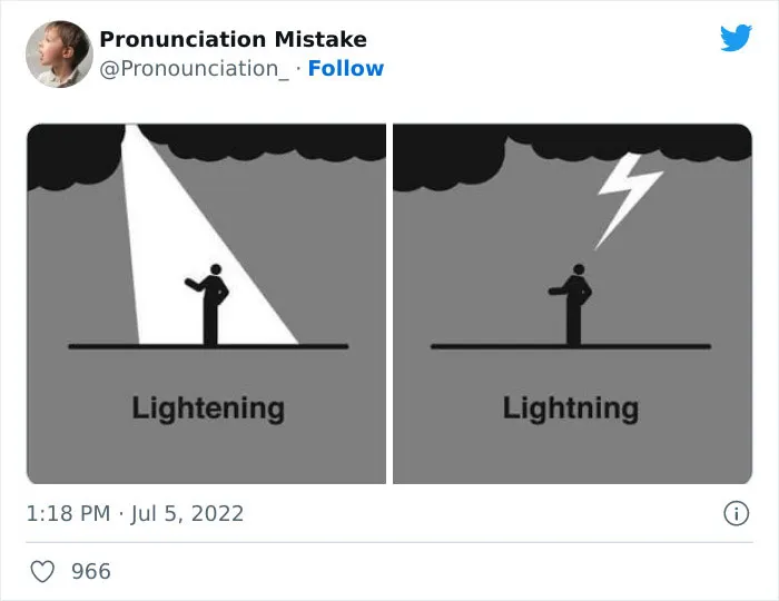 If You're Feeling Confused By The English Language, These 30 Tips By The "Pronunciation Mistake" Twitter Account May Clear Things Up