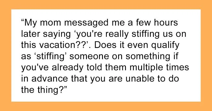 Woman Refuses To Let Down A Client Who Booked A Year In Advance Just So Parents Can Go On A Dog-Free Trip, Gets Called A Jerk