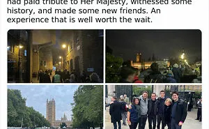 30 Of The Best Memes And Reactions To The Very British Queue Throughout London To See The Queen In State At Westminster
