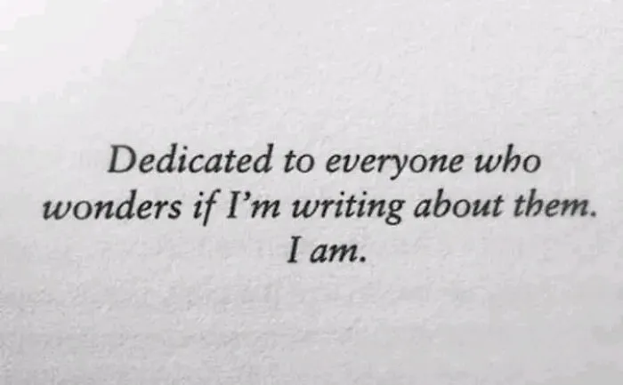 40 Examples Of Writers Leaving Fun And Unique Surprises "Dedicated To Those Who Read The Dedications"