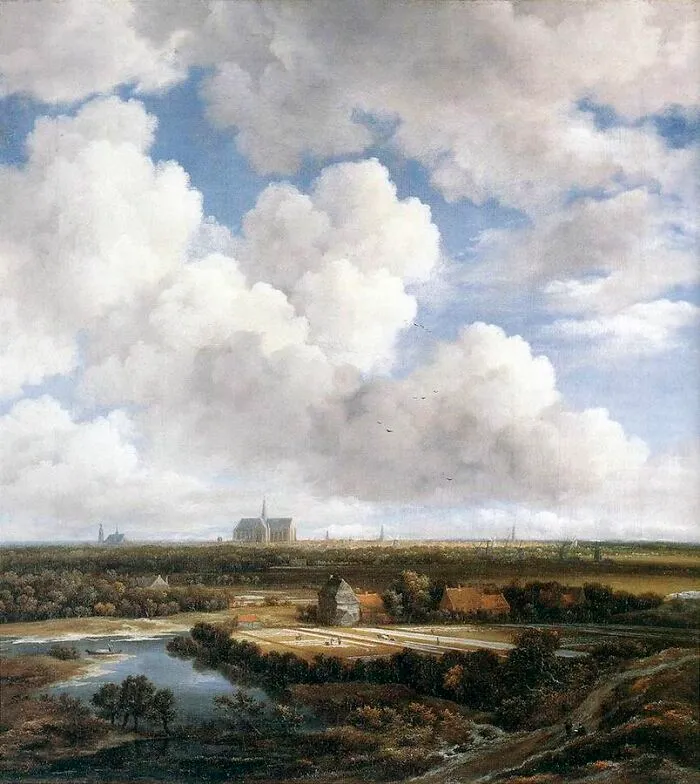 View Of Haarlem With Bleaching Fields