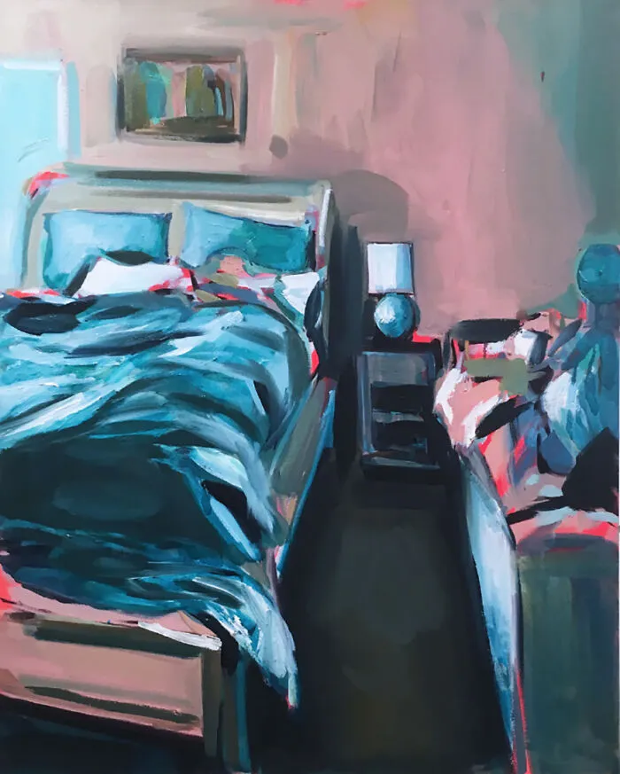 I Painted Messy Bedrooms For Years And Now They Are Exhibited At A Gallery In Paris, France (10 Pics)