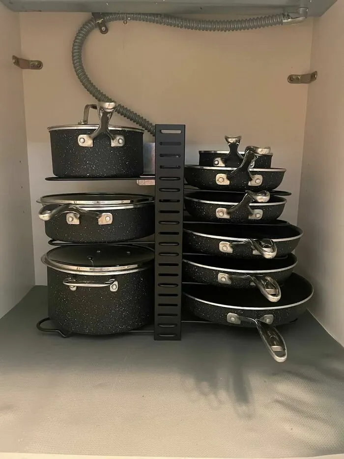 No More Clang, Clang, Clang With My Pots And Pans!
