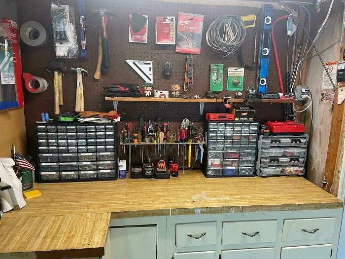 Finally Organized My Work Bench