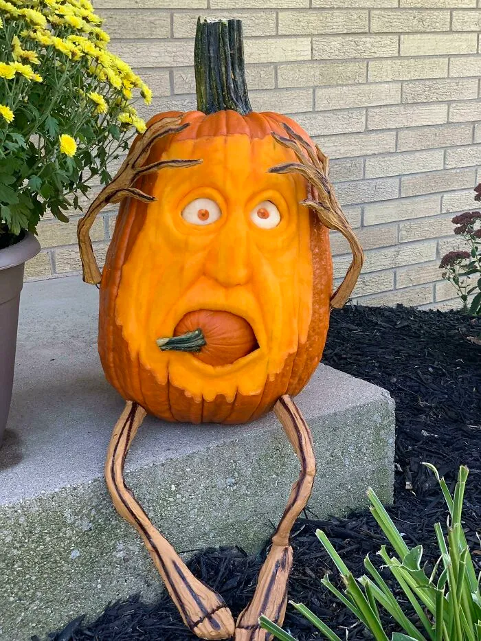 Stuffed Pumpkin I Did