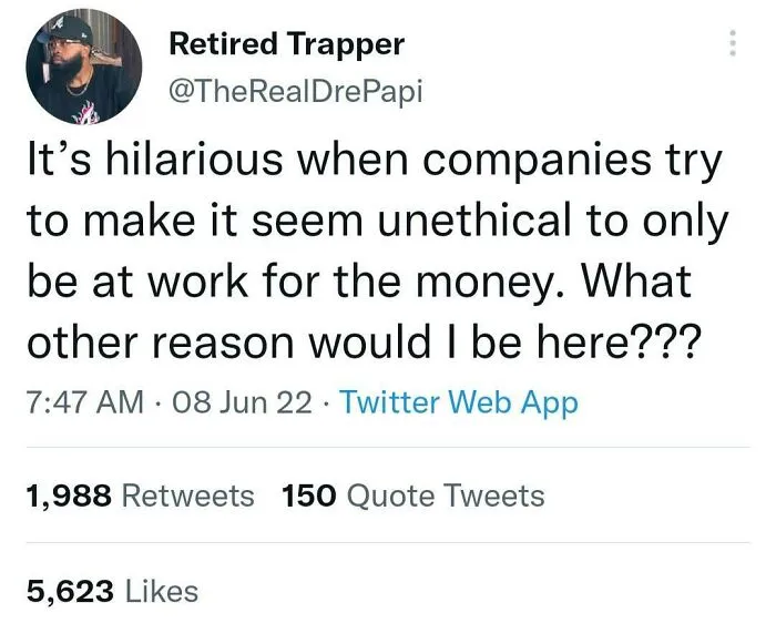 You’re Supposed To Like Working
