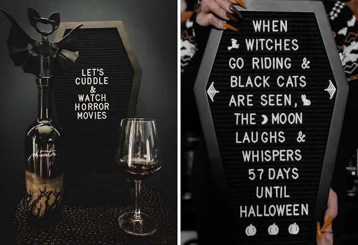 Coffin Letter Board