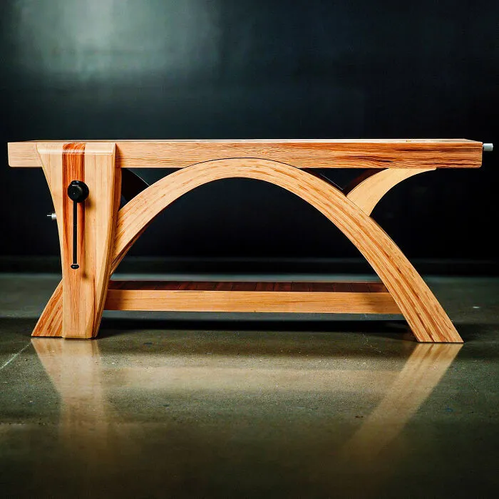 Made A New Workbench From 600 Year Old Douglas Fir