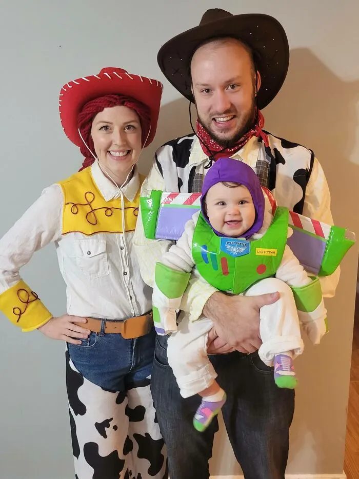 ¡Primer Halloween! Mi esposa hizo los disfraces