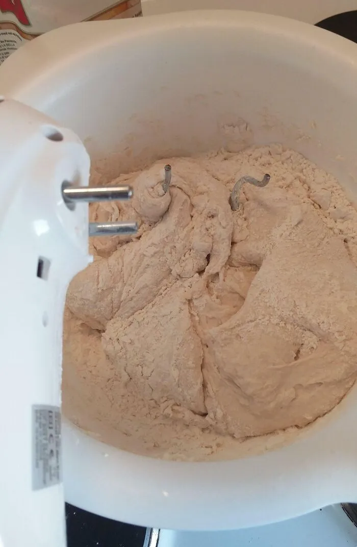 Solo quería hacer masa para pizza