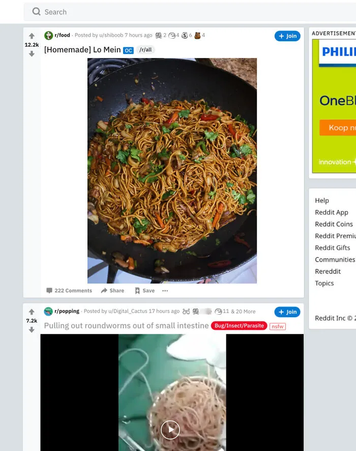 Unfortunate Subreddit Combination
