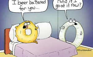 "Fruit Gone Bad": 30 Slightly Inappropriate Comics By This NY Cartoonist (New Pics)