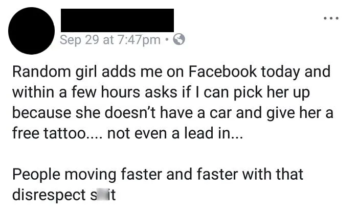 This Was Posted By A Local Tattoo Artist
