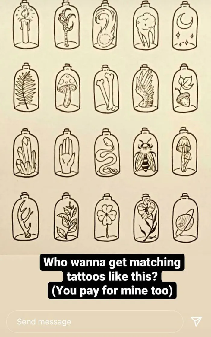 “Hey Let’s Get Matching Tattoos, But I Get To Pick Them And You Have To Pay For Both”