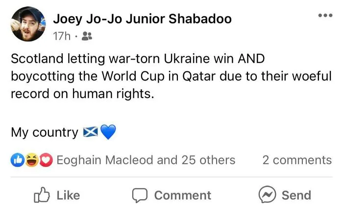 Never Seen Such Charity