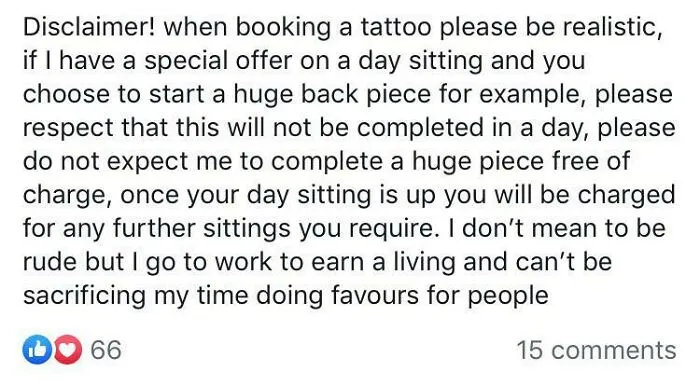 I Feel Really Bad For Tattoo Artists