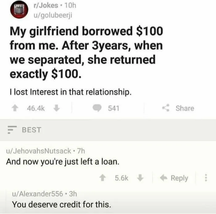 Im Left All A Loan
