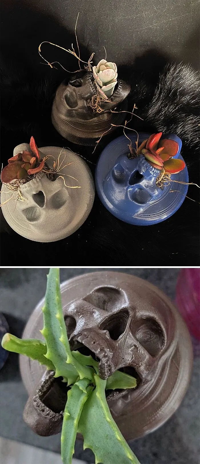 Skull Mouth Planter