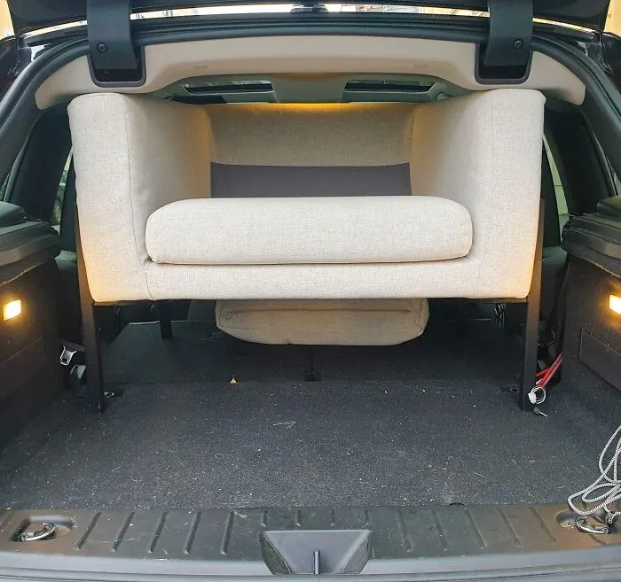 Koarp IKEA Chair In My BMW I3 Is Too Good To Be True