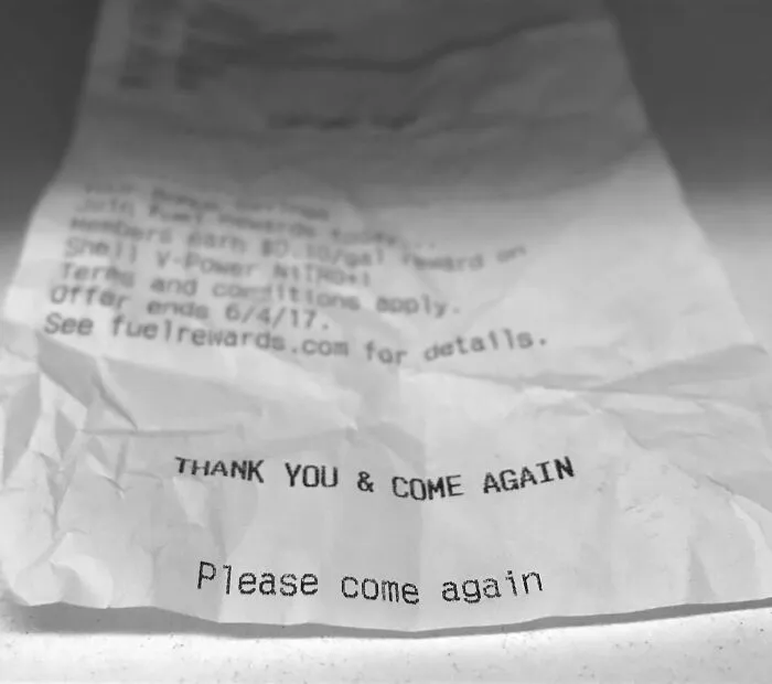 This Desperate-Sounding Receipt