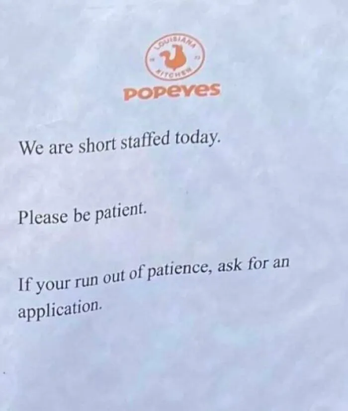 Be Patient