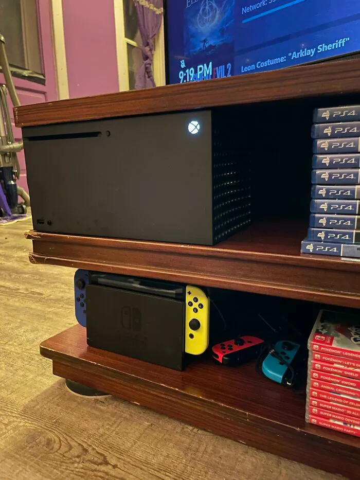 Got A New Xbox And Was A Little Worried It Wouldn’t Fit