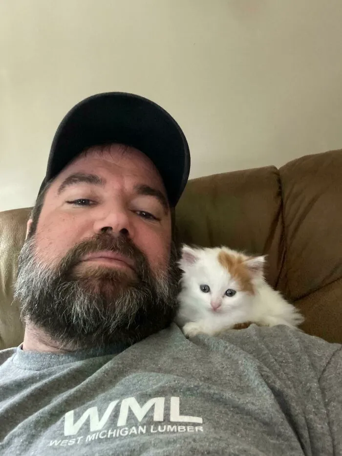 Just A Little Rescue Cat. She Is Wonderful