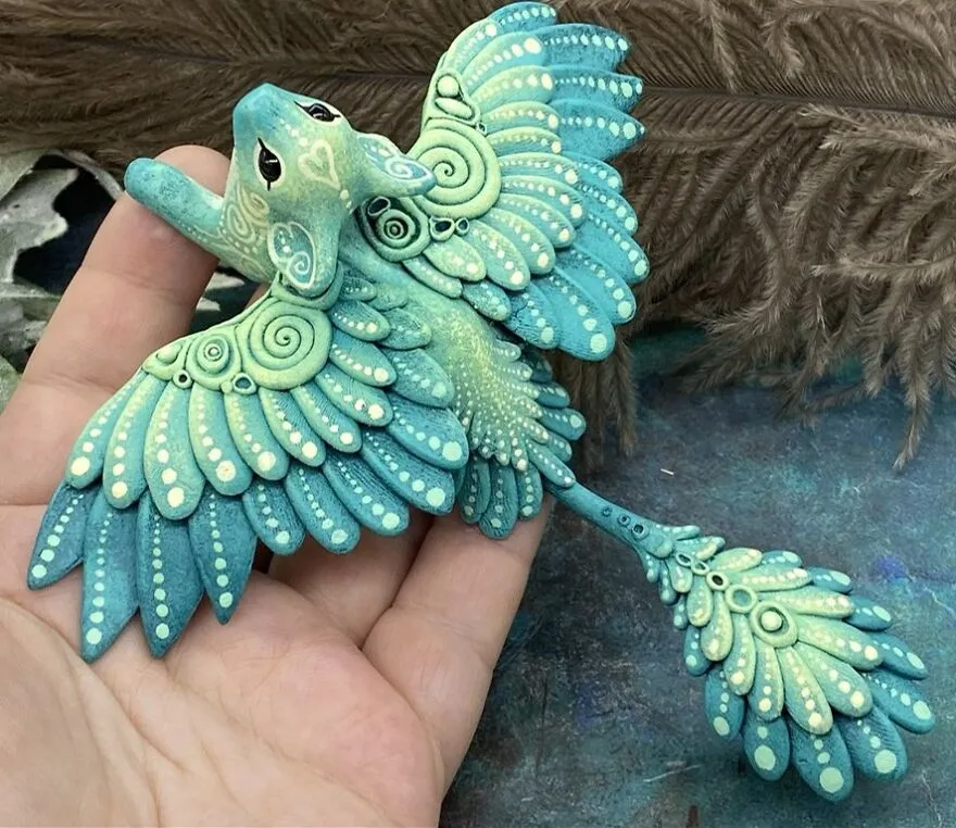 I Make Fantastic-Looking Animals Out Of Velvet Clay And Casting Resin (50 New Pics)