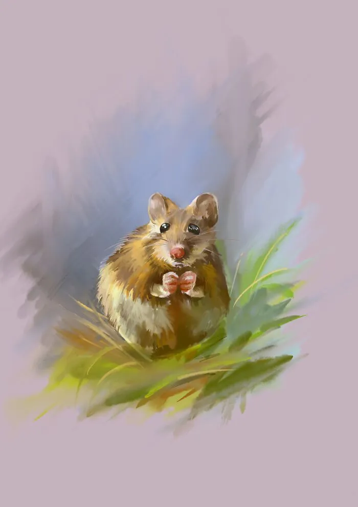 I Illustrated Animals In Their Natural Surroundings (19 Pics)