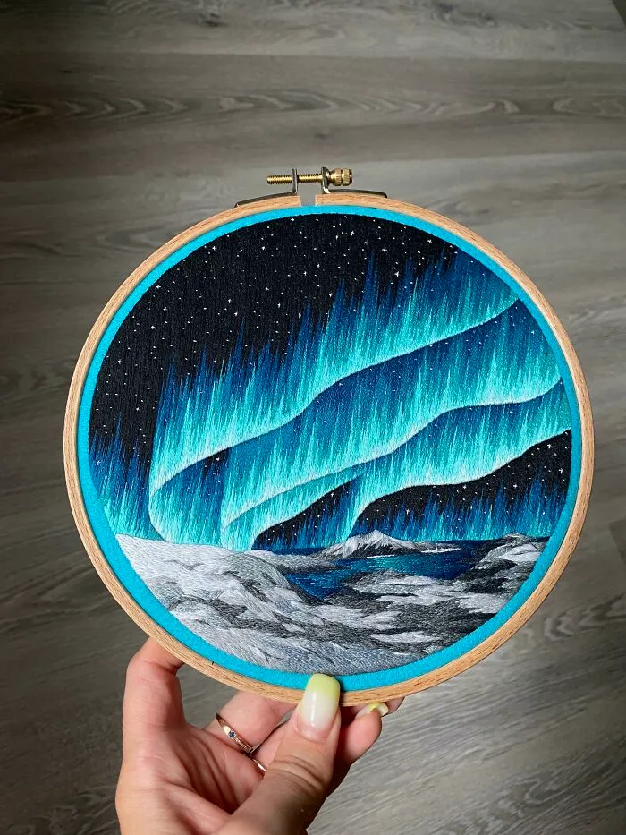 New Finished Embroidery