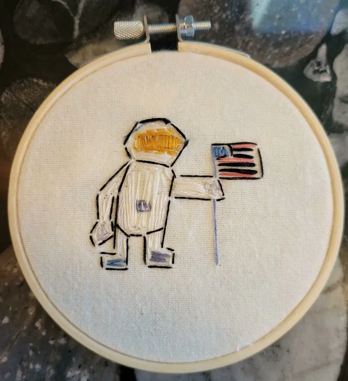 My 9 Year Old Son Did This Free Hand And Wanted To Share