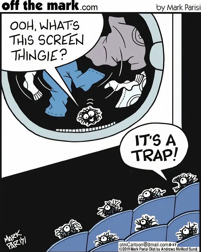 This Artist Reveals What Horror Movies For Animals And Things Would Be Like (40 One-Panel Comics)