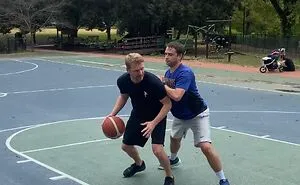 A Nurse Goes For First Vacation In Three Years And Meets His Pilot On A Basketball Court On The Day Of The Flight