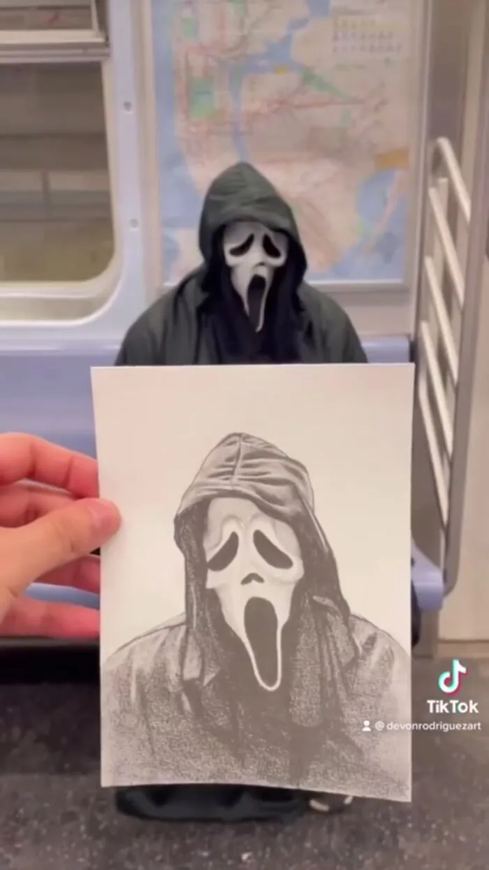 Un artista neoyorquino es conocido por dibujar a los pasajeros del metro sin que se den cuenta y luego publicar su reacción en Internet (25 nuevas fotos)