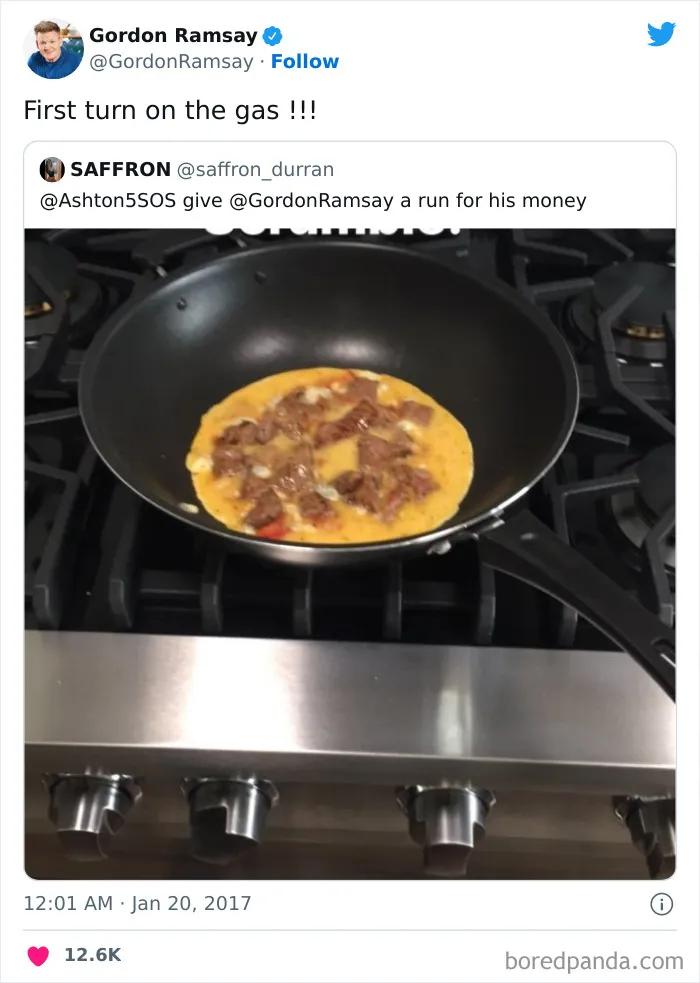 People Are Cracking Up At These 35 Roasts By Chef Gordon Ramsay