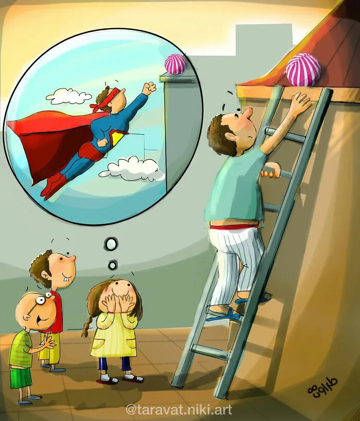 Esta artista revela lo que va mal con nuestra sociedad moderna en 26 ilustraciones satíricas