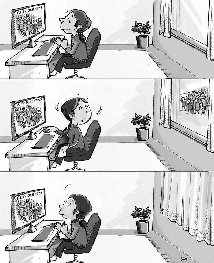 Artist Reveals What’s Wrong With Our Modern Society In These 30 Satirical Illustrations