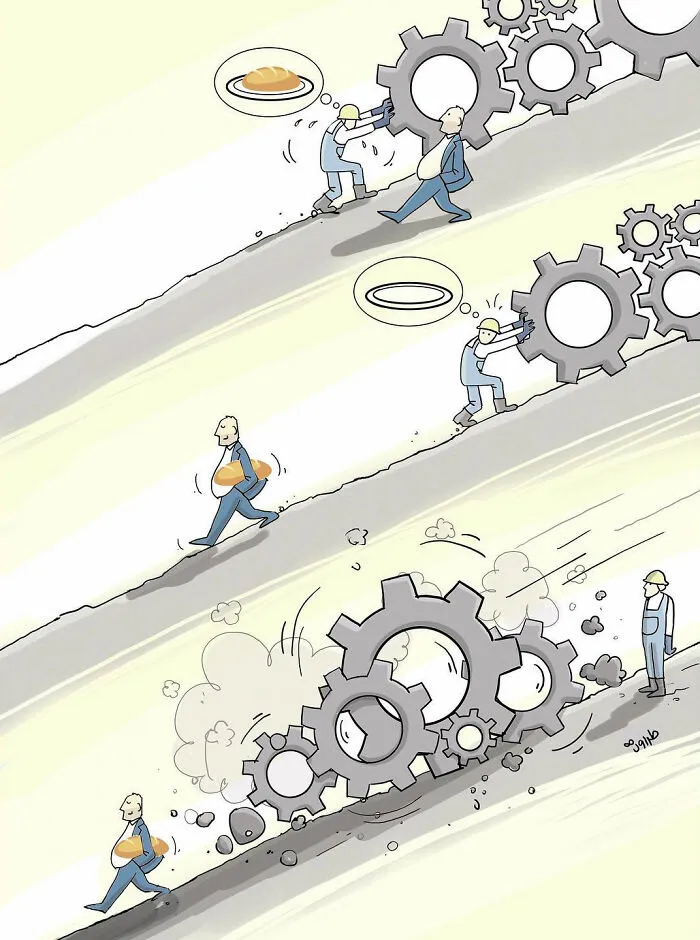 Esta artista revela lo que va mal con nuestra sociedad moderna en 26 ilustraciones satíricas