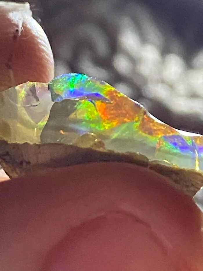 Gorgeous Precious Opal Specimen From Virgin Valley, Nevada