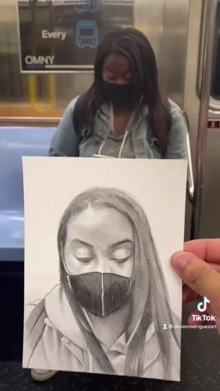 New York Artist Is Well-known For Drawing Unaware Subway Passengers and Then Posting Their Reaction Online (25 New Pics)