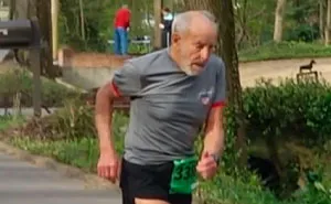 This Man Started Running To Battle The Grief Of Losing His Wife, Continues To Run 7 Decades Later